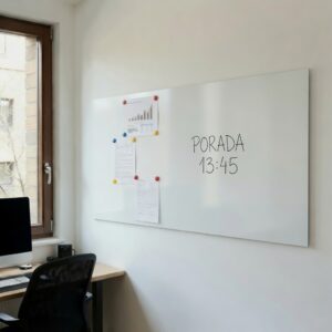 Produkt Bezrámová magnetická popisovací tabule ULTRASLIM Bíla