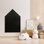 Křídová tabule ve tvaru domečku – ideální vánoční dárek pro děti, který rozvíjí kreativitu