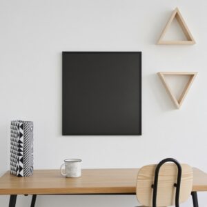 Produkt Černá magnetická popisná tabule PREMIUM v hliníkovém černém rámu